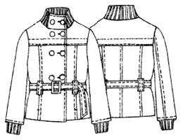 Выкройки больших размеров для полных: Выкройка зимней куртки