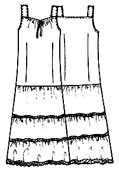 Выкройки больших размеров для полных: Выкройка сарафана с многоярусной юбкой