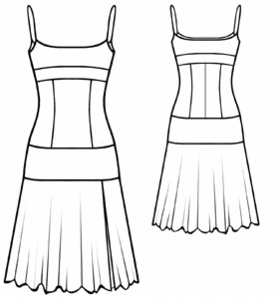 Выкройки больших размеров для полных: Выкройка платья из трикотажа