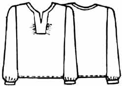 Выкройка трикотажной блузки